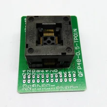 QFP48 TQFP48 LQFP48 Open top Programming socket Pitch 0.5mm FPQ-48-0.5-06 Test Socket Flash Adapter Size 7*7mm stm8 qfp48 qfp48 tqfp48 fqfp48 pqfp48 stm8 yamaichi ic test socket programming adapter 0 5mm pitch