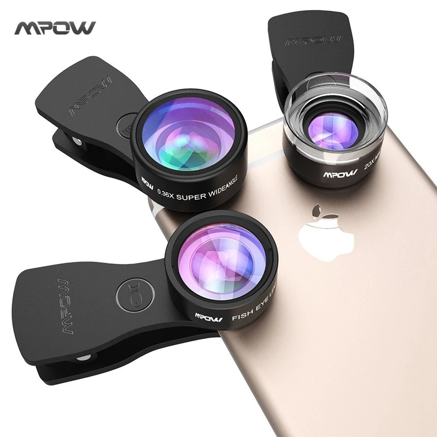 Buy Original Mpow MFE4 Clip On Phone Camera Lens Kits
