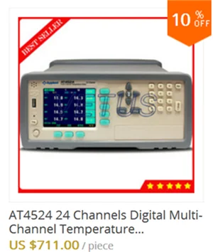 AT4208 цифровой 8-канал ручной Температура термометр метр самописец J/K/T/E/S/N/B USB Температура Регистратор данных