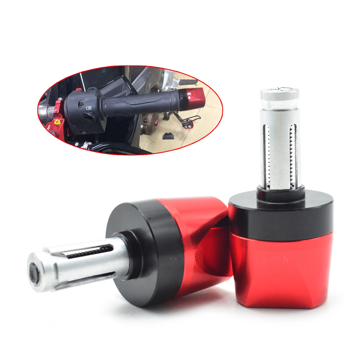 Motorcycle Handlebar Grips Handle Bar Motorbike Handle Hand Bar Ends Motorcycles Accessories Part For Honda Kawasaki Suzuki KTM