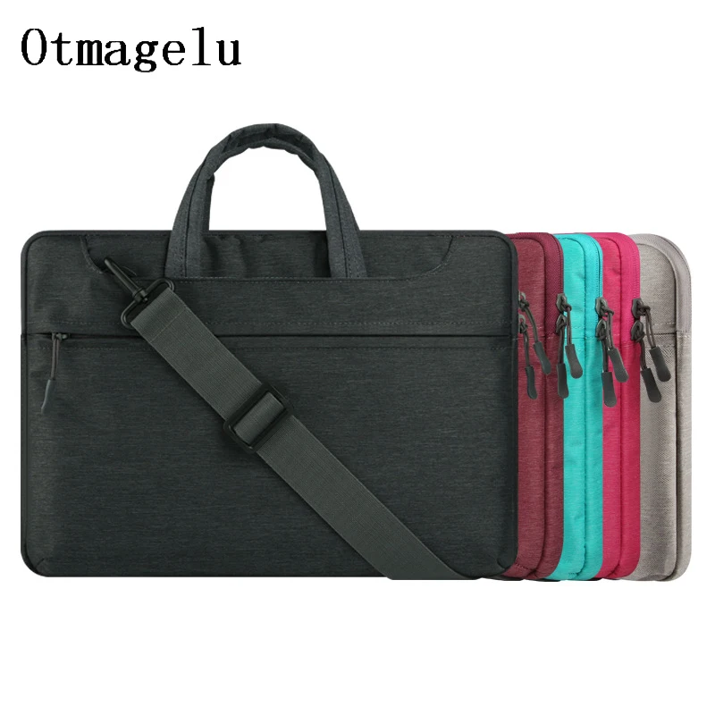 Laptop Bag 11.6 12 13.3 14 15.4 15.6 Inch Notebook Case For Macbook Air Pro Computer Shoulder Handbag Briefcase Messenger Bag