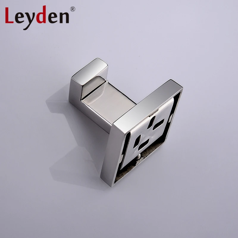 Аксессуары для ванной из нержавеющей стали Leyden 304 хромированные крючки халата