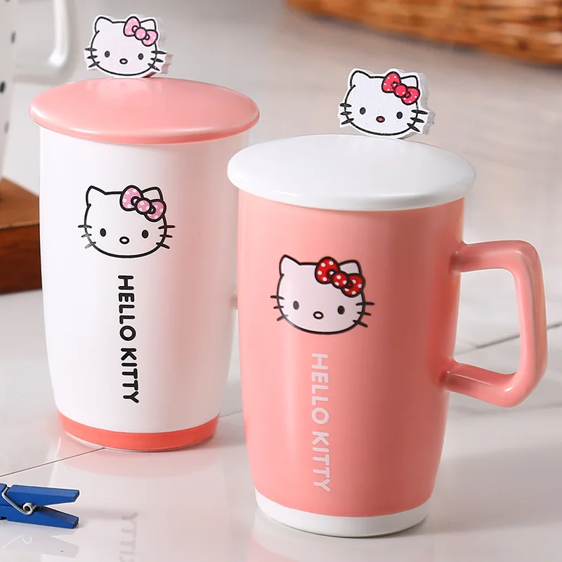 Hello Kitty Mug With Lid