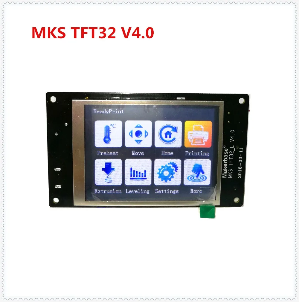 MKS TFT32 V4.0 сенсорный экран всплеск ЖК-дисплей смарт-контроллер сенсорный TFT32_L дисплей RepRap TFT монитор экран ЖК-дисплей для 3d принтера