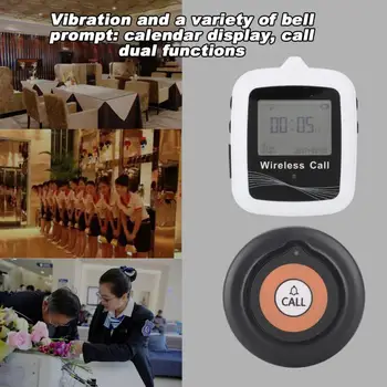 

Pager Call System Waiter Calling System Wireless Pagers Watch Receiver + 10 Customer Beepers Cercapersone Antifurto Casa Senza