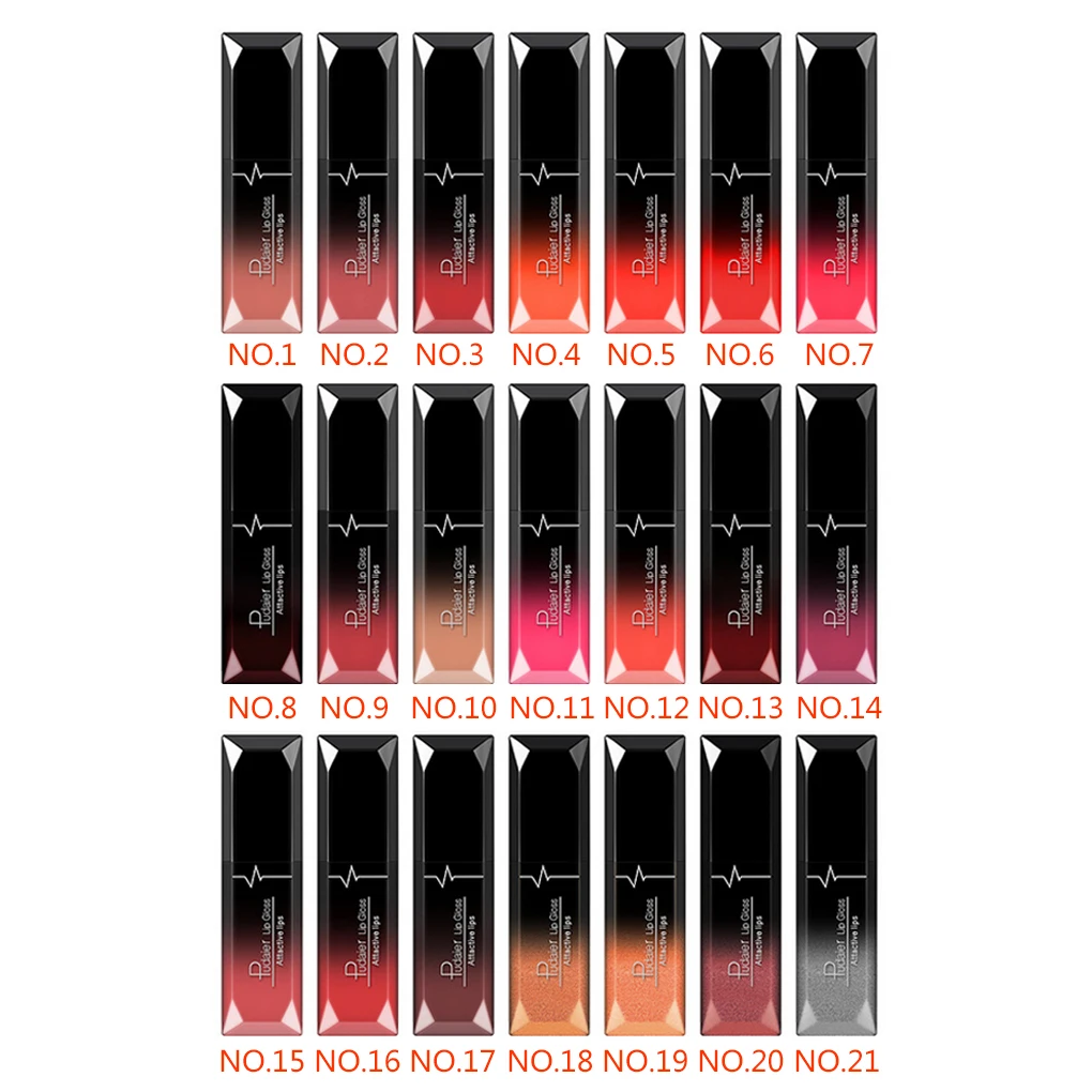 

Hot Sale Pudaier Professional Long Lasting Liquid Lipstick Matte Silky Lipgloss Attractive Lipstick Cosmetic For the Lips