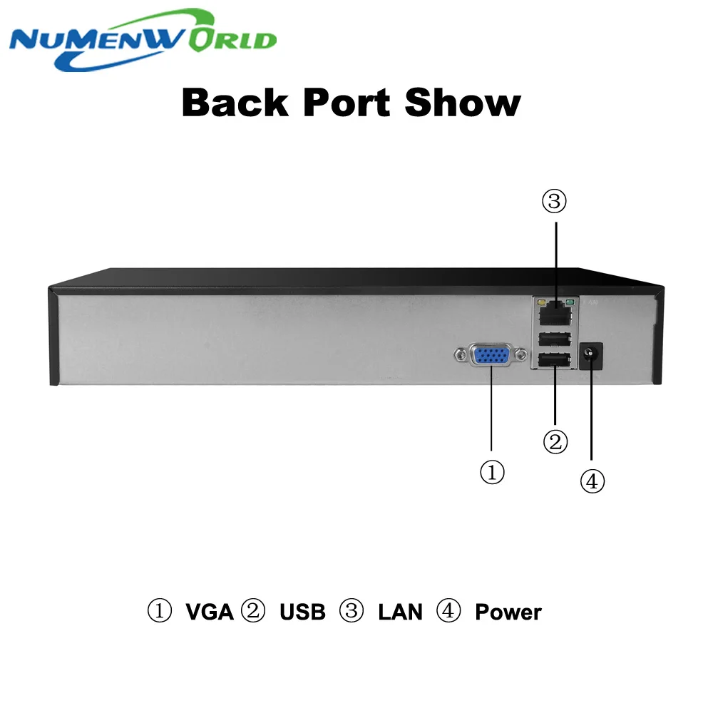 Numenworld 4CH 1080P сетевой видеорегистратор охранная система видеонаблюдения DVR NVR ONVIF H.264 сетевой видеорегистратор Регистраторы 4 канала Регистраторы для IP Камера системы