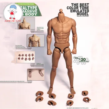 

1/6 Scale Real Type Massive Body Emulated Musle Body Model High Quality for Painting Soldier Action Figure Flexible Figure