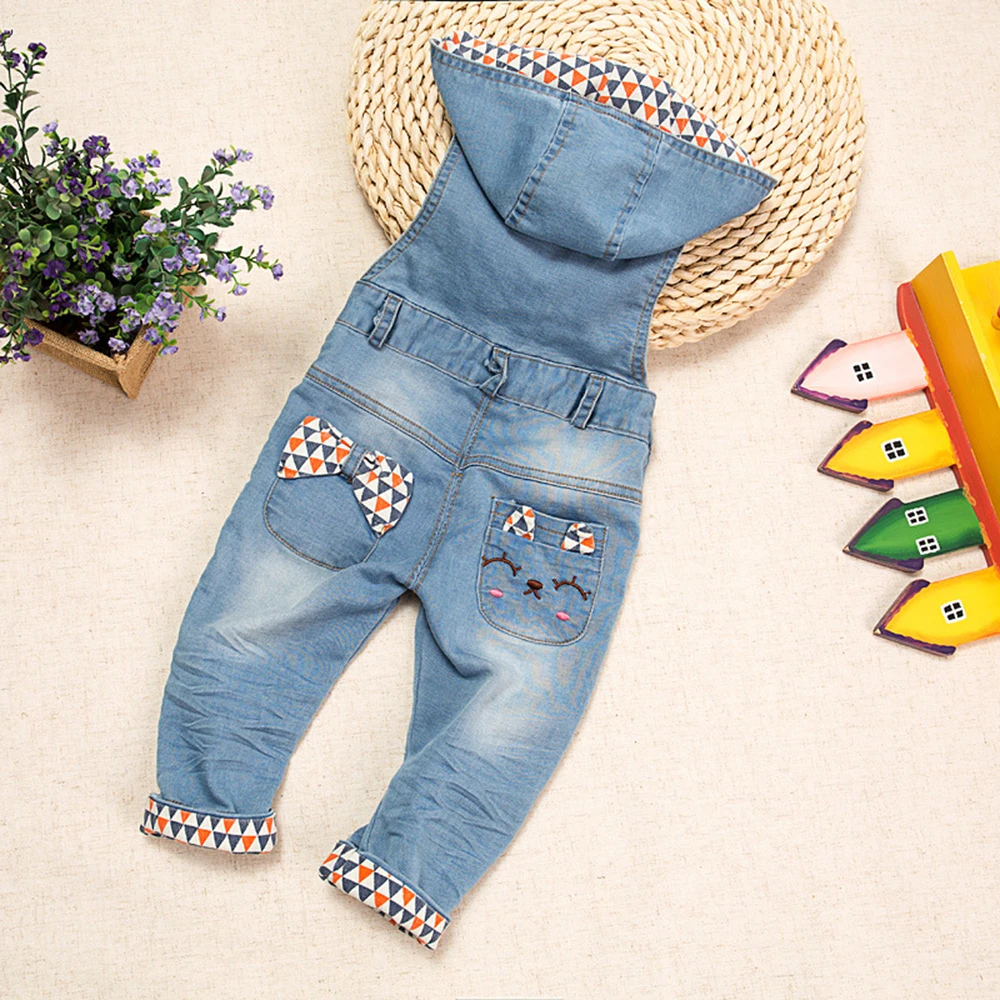 Bebé niñas mamelucos infantil de primavera Jeans Denim mono Bebe chica monos niño ropa de vaquero niños lindo Suspender ropa Bebé niñas mamelucos infantil de primavera Jeans Denim mono Bebe chica monos niño ropa de vaquero niños lindo Suspender ropa