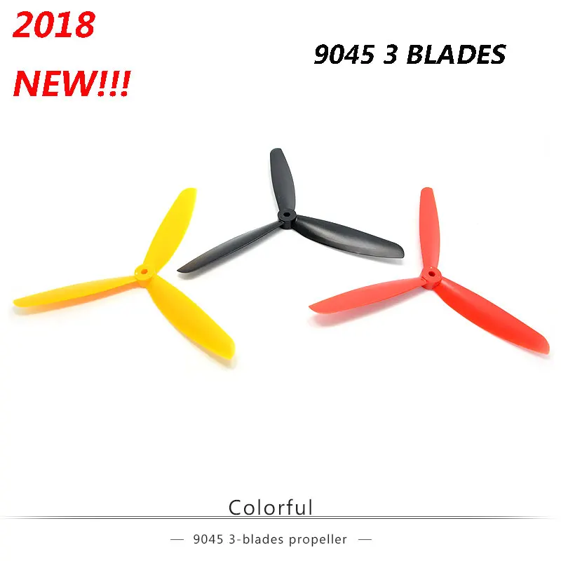 rc airplane drone parts props quadcopter 9inch 9045 3blades propllers for fpv race drone 2 pairs rc airplane drone parts props quadcopter 9inch 9045 3blades propllers for fpv race drone 2 pairs