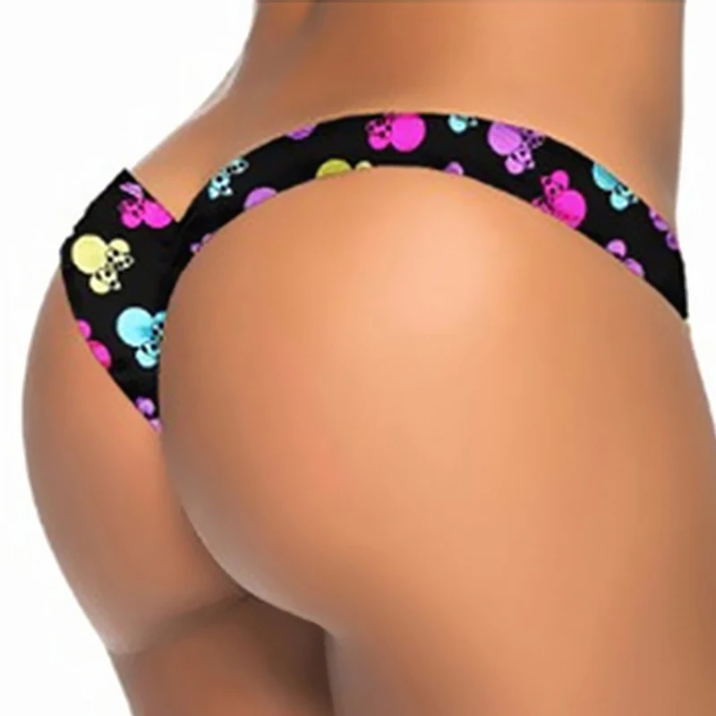 

mini Thong Panties Underwear Tanga S-XL Sexy tiny brazilian bikini bottom female swimwear women G-string Briefs micro