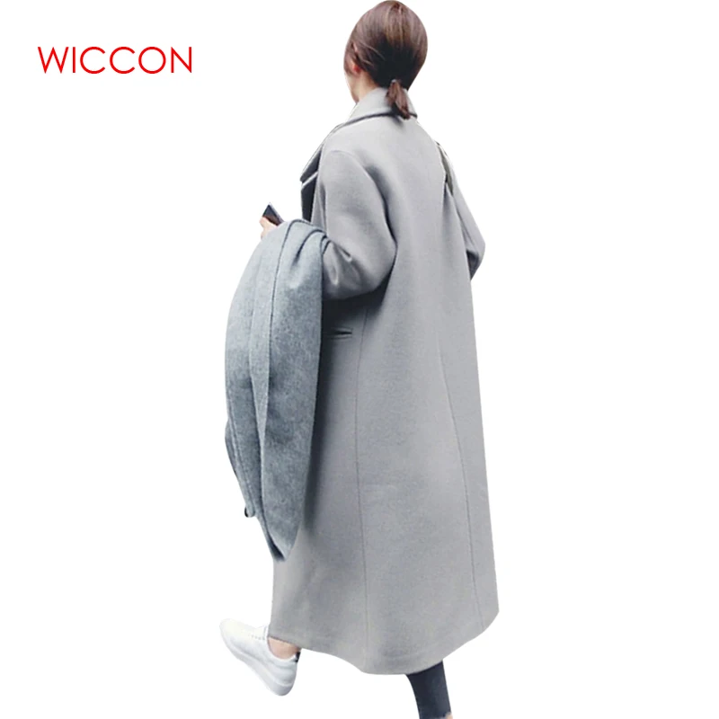 Winter woman coat female 2018 long thick jacket double-faced woolen windbreaker women's thin overcoat cashmere coat women