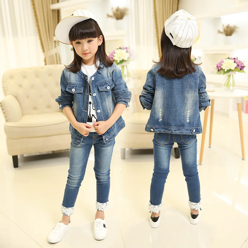 stylish denim jacket for girls