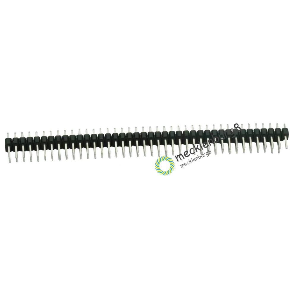 10 pieces. 2.54 mm 2x40 Pins for male double row Connector Gas | Электроника