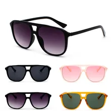 Поляризованный градиент солнцезащитные очки для женщин мужские зеркальные линзы модные очки