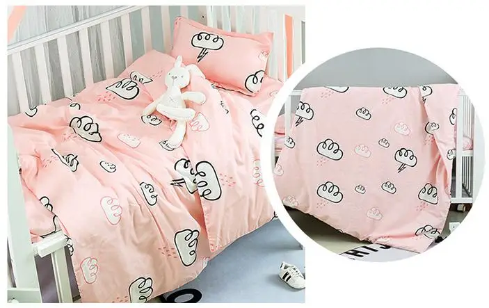 cloud cot bedding set