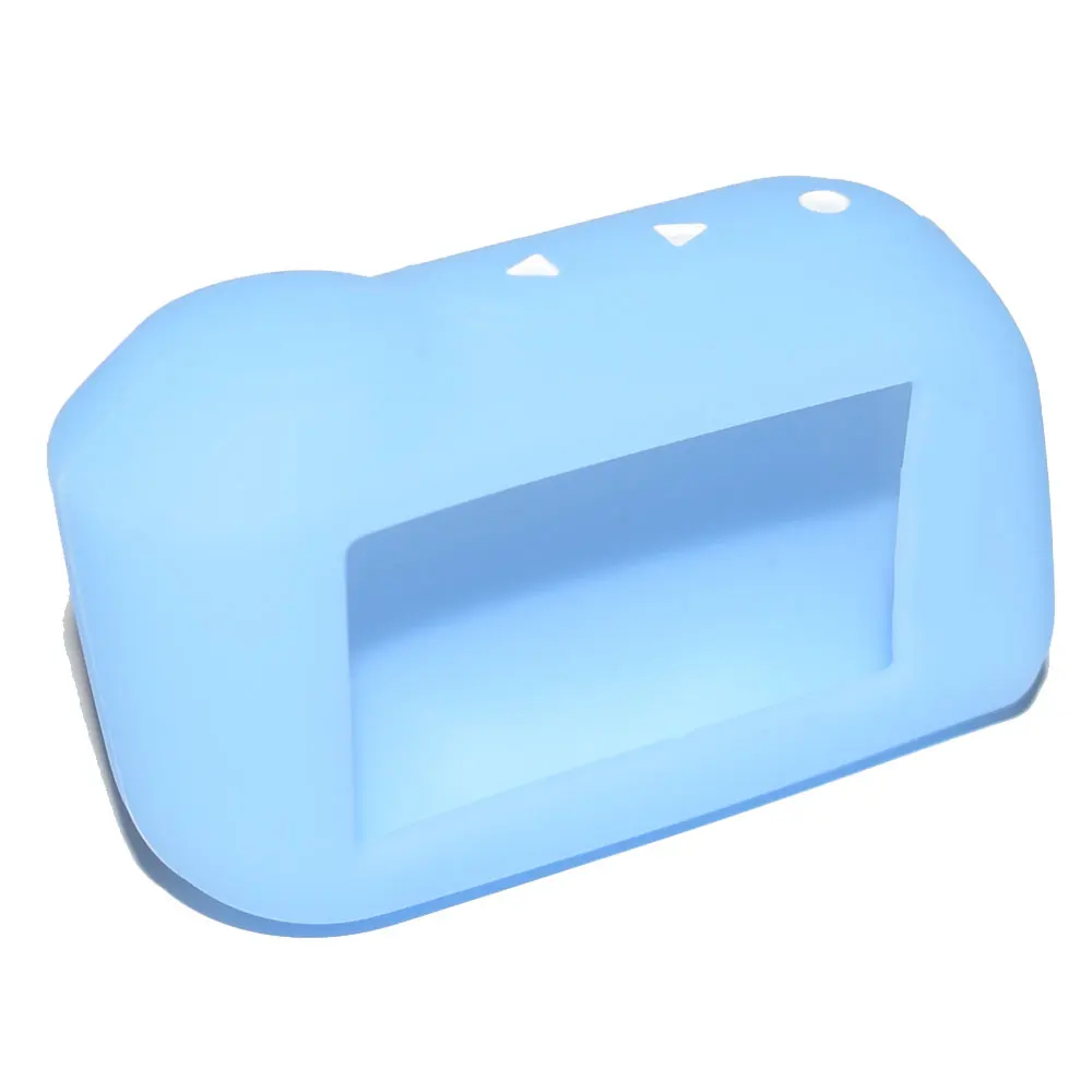 5 A93 Two Way Car Alarm Silicone Rubber Key Case Skin Cover Protector