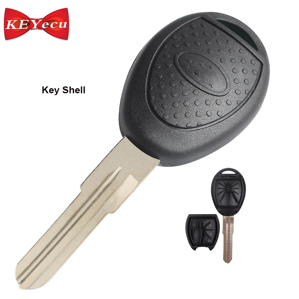 

Keyecu Uncut Transponder key shell Case Fob for Land Rover Freelander 1999-2005