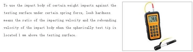 Portable Steel Leeb Hardness Testers Digital Metal Hardness Testing Machine Hard