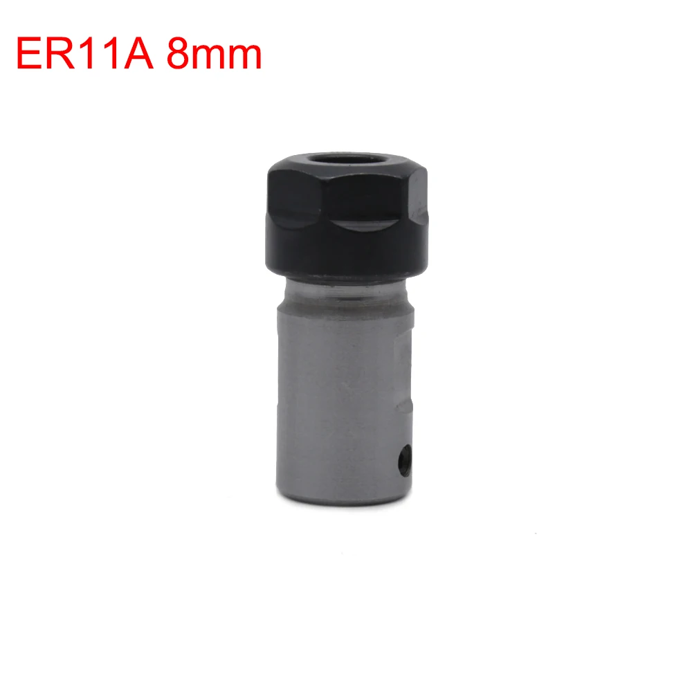 Collet ER11 A Chuck Motor Shaft Spindle Extension Rod Inner 8mm For CNC