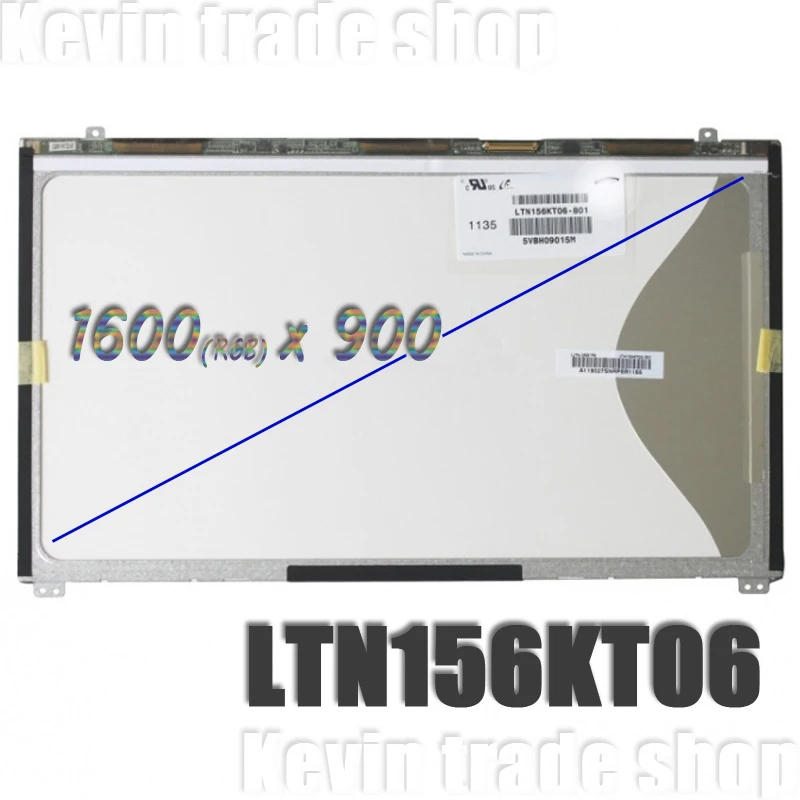 

Free shipping 15.6" LCD Screen LTN156KT06 LTN156KT06-801 LTN156KT06-B01 for Samsung NP550P5C Laptop LED Display matrix