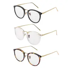 Ретро оправа для очков в стиле кошачьи глаза негабаритные простые антирадиационные оптические очки унисекс