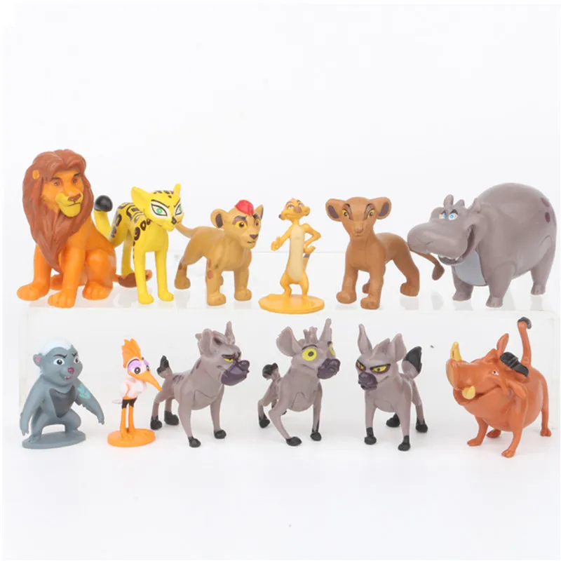 

Disney 12pcs/Set The Lion King Simba Nala Timon Model Figure PVC Action Figures Classic Toys Best Christmas Gifts