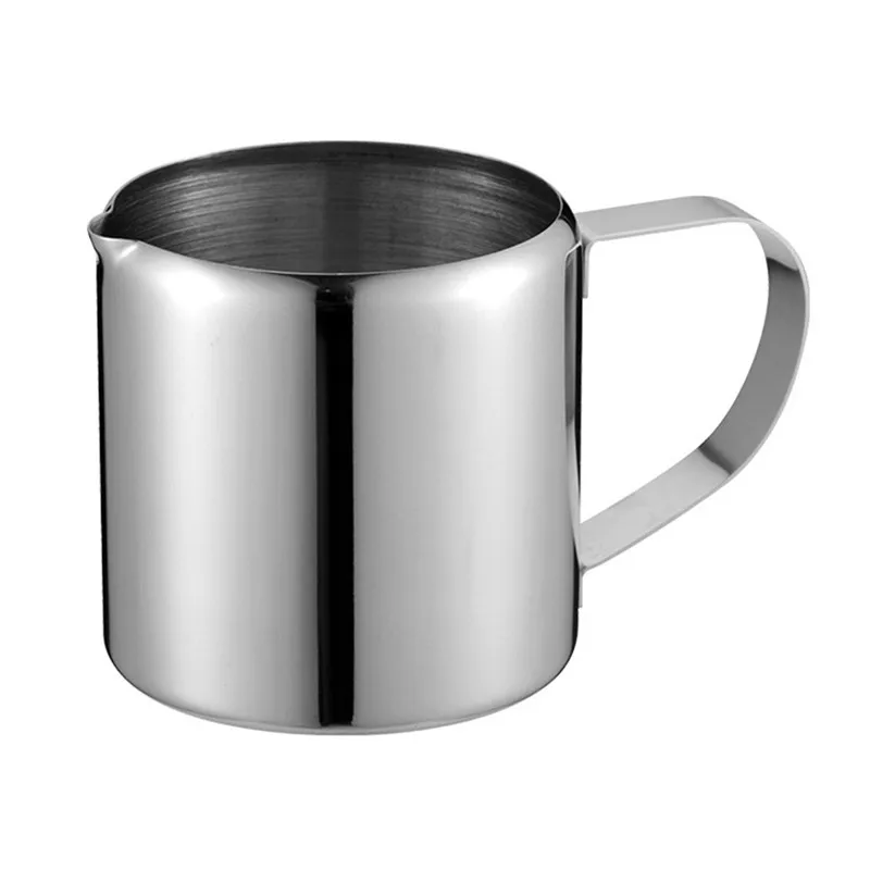SEAAN European Style Flower Milk Cup Multi-standard Stainless Steel Coffee Machine Sumas Milk Cup Milk Tank Milk Pot Coffe Tools SEAAN European Style Flower Milk Cup Multi-standard Stainless Steel Coffee Machine Sumas Milk Cup Milk Tank Milk Pot Coffe Tools