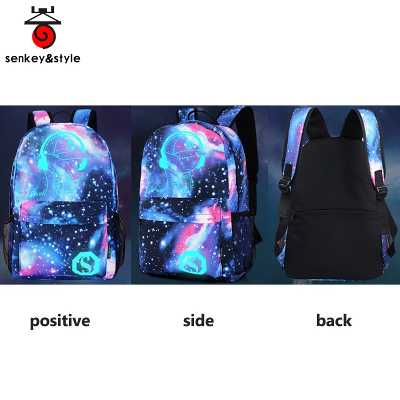 Pаспродажа Растерянная овечка, школьные сумки для девочек, для мальчиков, USB, Противоугонный, Светящийся рюкзак, для подростков, водонепроницаемый, зве...