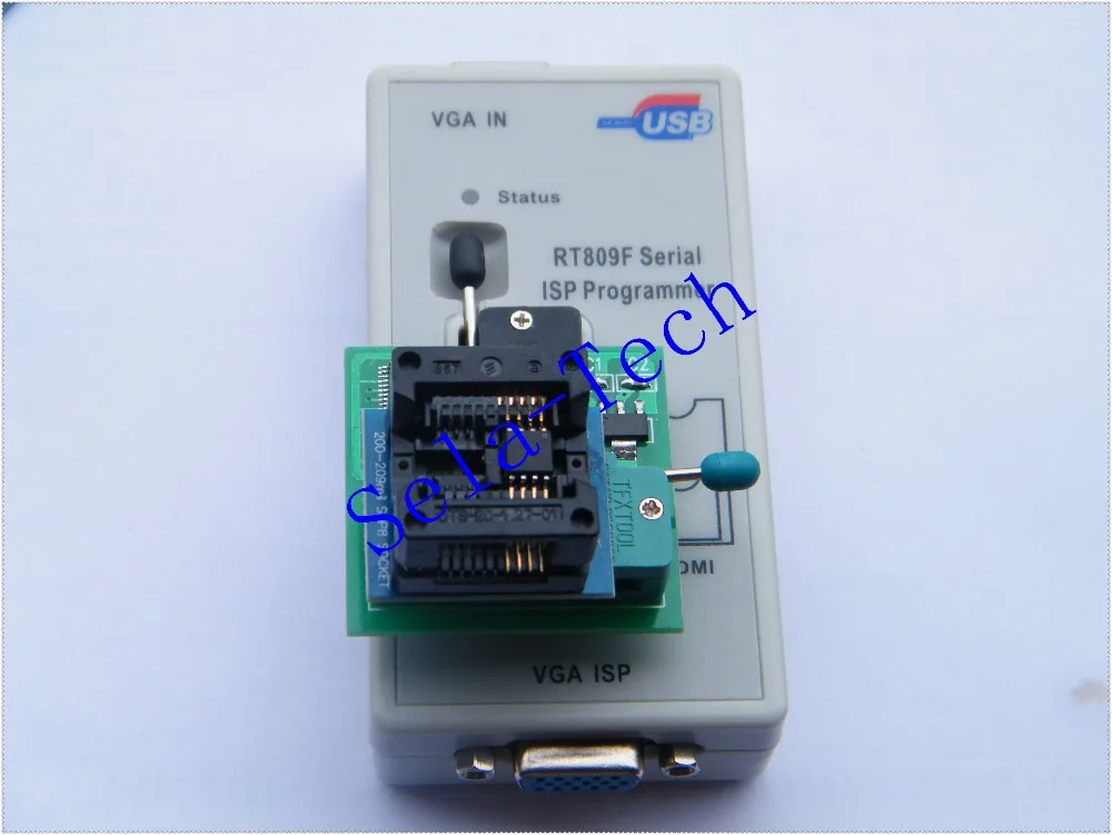 Бесплатная доставка LCD USB программист RT809F серийный ISP PC ремонтные инструменты 24 25