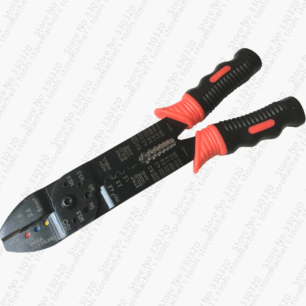 

Multi-functional terminals hand tool crimping pliers wire stripper multi tools crimping tools