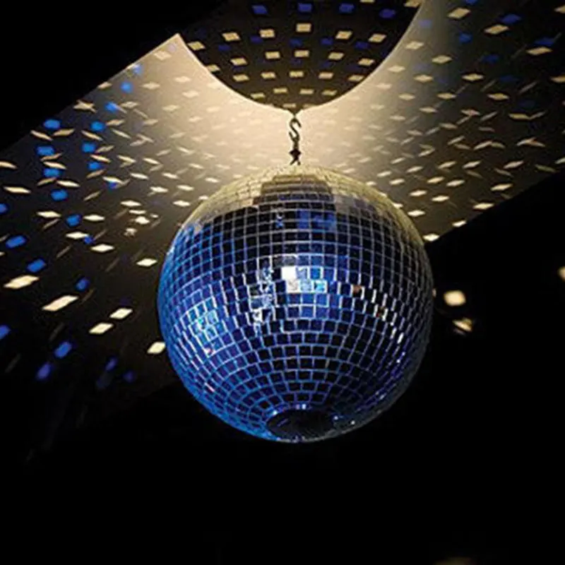 10 см 15 см 20 см отражающее стекло Вращающийся Зеркальный Шар зеркальное отражение стеклянный шар светильник украшение для рождественской вечеринки диско DJ