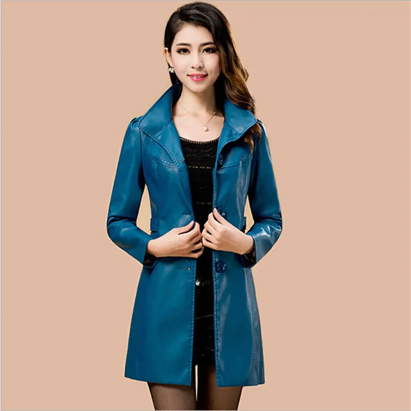 

High Quality Women Autumn And Fall Genuine Leather Jackets And Coats Slim Fit Fashion Version Solid Leather Jackets A2799