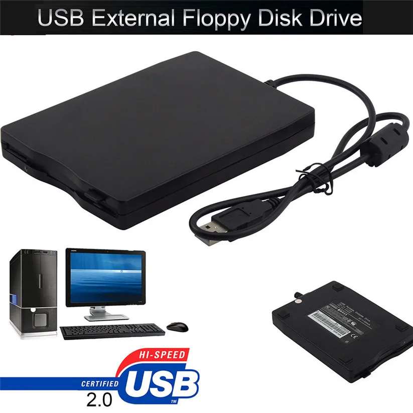 OMESHIN дисководы портативный USB 2,0 Внешний дисковод 1,44 МБ для ноутбука Win 7/8/10 td0711 Прямая поставка