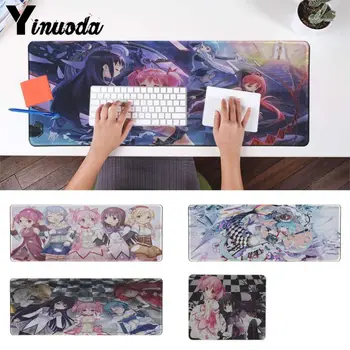 

Yinuoda Simple Design Puella Magi Madoka Magica DIY Design Pattern Game mousepad Pictures DIY Custom Mouse pad anime for girls