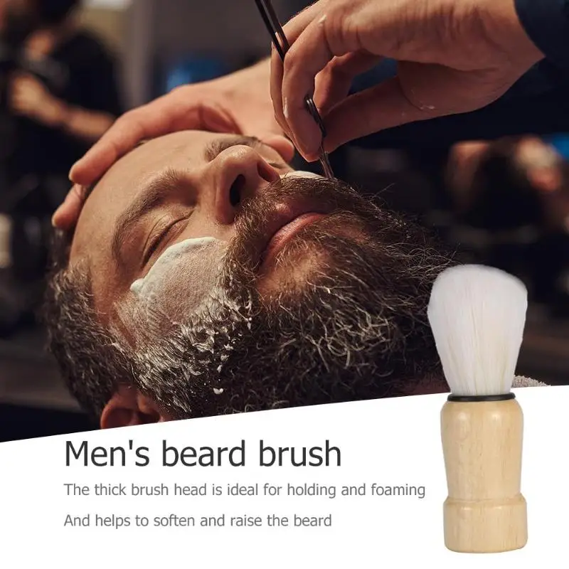 Мужская кисть для бритья кисточка для бритья Бритье бороды бритвы щетка чистящий инструмент