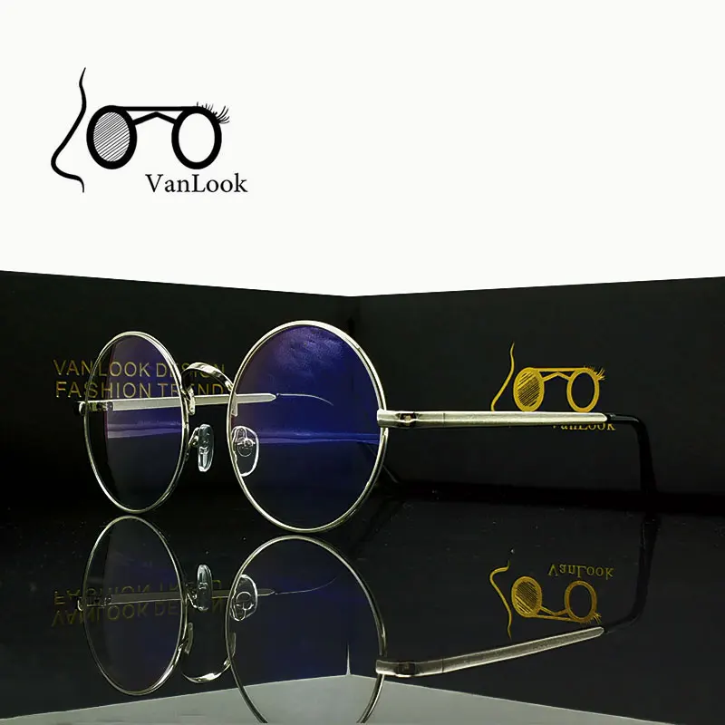Cheap Price Round Metal Glasses for Computer Anti Blue Ray Frame Women