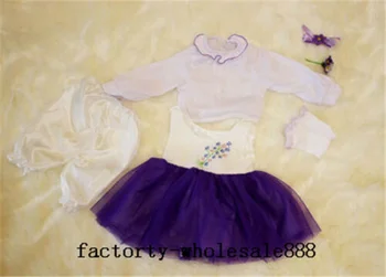 

Reborn Baby Girl Doll Clothes for 20''-22'' Newborn Clothing NOT Included Doll Baby Girl Long Sleeve Dress Baby Dress