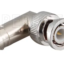 Superbat 5 шт. BNC РФ Адаптер BNC штекер для Женский Джек Прямым углом Коаксиальный Разъем