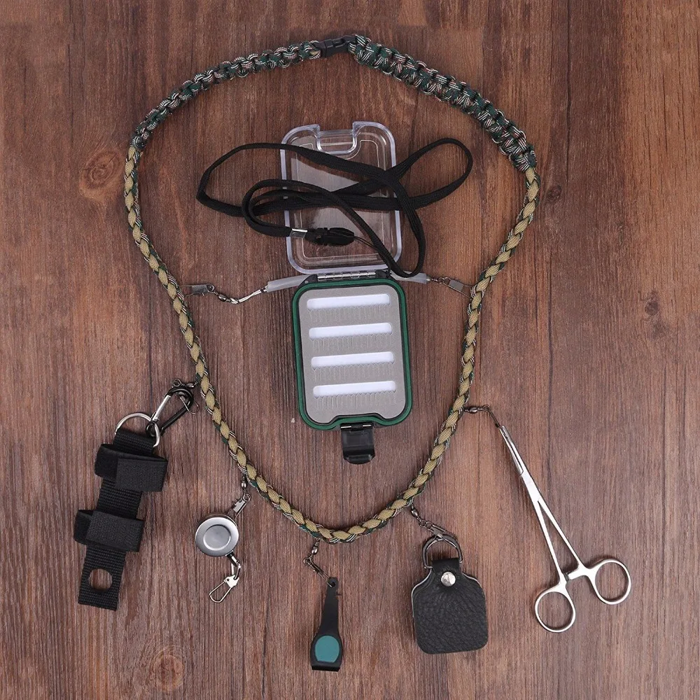 Maximumcatch Fly Fishing Lanyard W/рыболовные щипцы леска очиститель кусачки патч держатель инструменты рыболовные аксессуары комбо