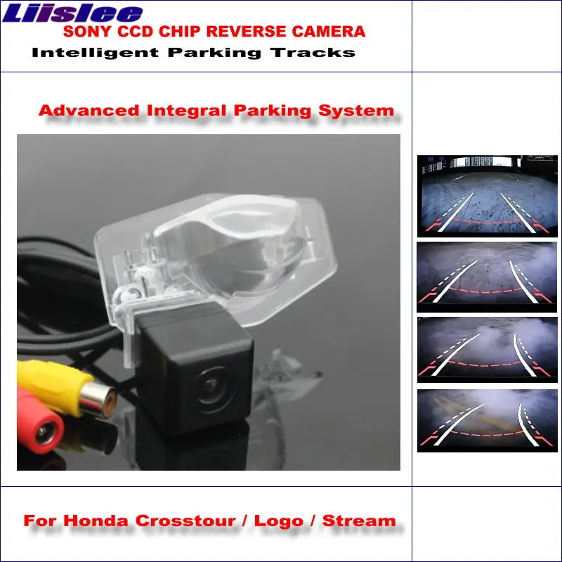 

Liislee Rear Camera For Honda Crosstour / Logo / Stream Intelligent Parking Tracks Reverse / Dynamic Guidance Tragectory