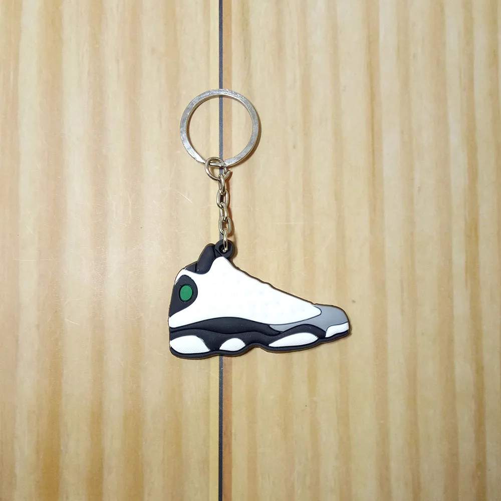 Мини Силиконовые кроссовки Jordan Брелок для ключей обувь автомобильный держатель для ключей Женская Мужская сумка очаровательные аксессуары Подвеска для ключей подарки