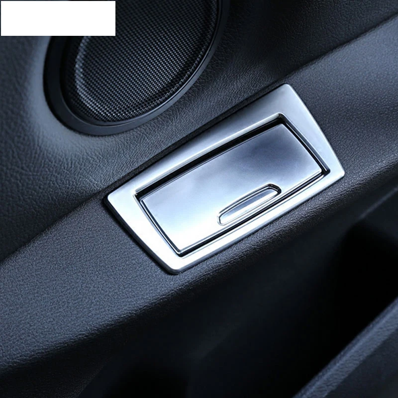 3-Pces ABS матовое серебро подлокотник отделочная полоса Накладка аксессуары для BMW X1 F48- авто аксессуары