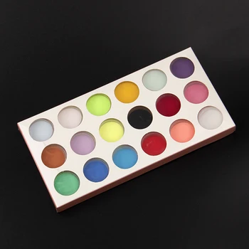 

1 Box 18 Colors/12 Colors Nail Acrylic Powder DIY Colourful Dust Set For 3D Art Mold Coloured Carving Powder