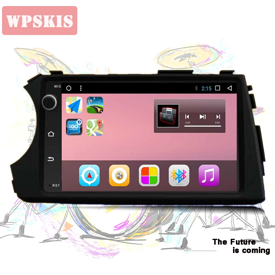 Discount 7 inch 3/4G Android 9.0 Octa Core car dvd gps player for ssangyong Kyron Actyon with Wifi BT radio 2G RAM 1080P Screen Head Unit 3