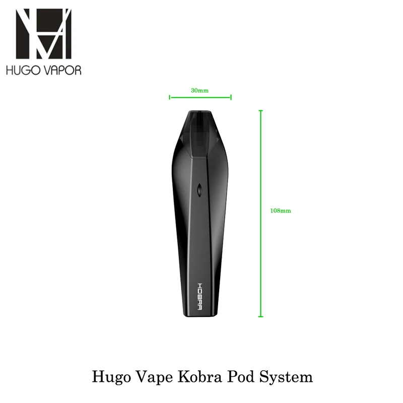Новейший картридж Pod Vape Kit Hugo Vapor Kobra стартовый набор система Все в одном 1 8 мл 500 мАч