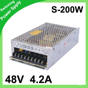 

48V 4.2A 200W Switch Power Supply Driver For LED Strip Light Display 100V-120V/ 200V-220V