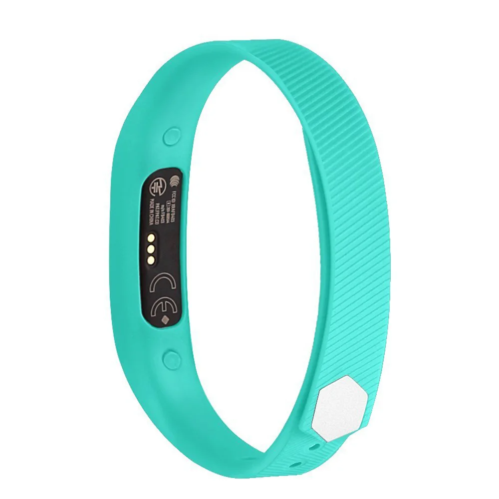 Baaletc для Fitbit Flex 2 Band 6 цветов Мягкая силиконовая лента ремешок для Fibit Flex 2 браслет аксессуары маленький большой