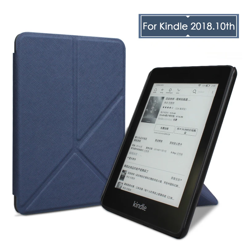 

Magnetic Smart Cover Case For Amazon New Kindle 2018 10th Generation Folding Stand Support Shell Released Case For Paperwhite 4