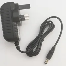 50 шт 6 V 2A высококачественные IC решения AC 100 V-240 V конвертер адаптер с источником питания от постоянного тока, 6 в 2A Питание штепсельная вилка британского стандарта 2000mA DC 5,5 мм x 2,1-2,5 мм